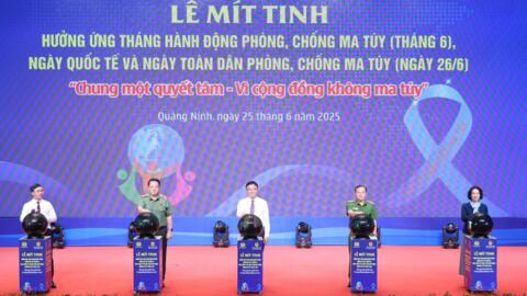 Một cộng đồng "sạch" ma túy sẽ là một tương lai không còn xa