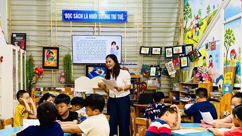 Mùa hè an toàn và rộn rã tiếng cười của học sinh tiểu học