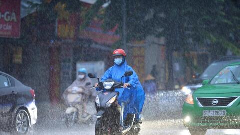 Thời tiết ngày 26/6: Mưa dông diện rộng