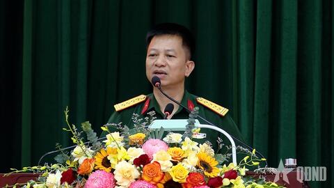 Bộ Quốc phòng tập huấn báo cáo viên pháp luật