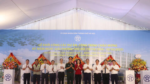 Hà Nội khởi công Bệnh viện Thận cơ sở 2 trị giá gần 748 tỷ đồng