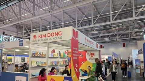 Dấu ấn sách của Nhà xuất bản Kim Đồng tại Hội sách Quốc tế Frankfurt    ​
