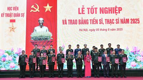 Phòng Sau đại học (Học viện Kỹ thuật quân sự): Tham mưu đổi mới toàn diện, tiếp tục nâng cao chất lượng đào tạo