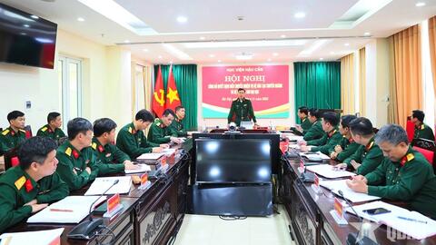 Kiện toàn tổ chức, nâng cao chất lượng hoạt động của các website Học viện Hậu cần