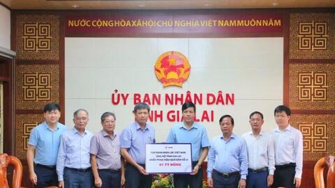 Đoàn công tác EVNCPC làm việc với tỉnh Gia Lai khắc phục sự cố điện