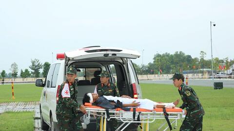 Tổng duyệt Giao lưu hữu nghị quốc phòng biên giới Việt Nam - Campuchia lần thứ 2