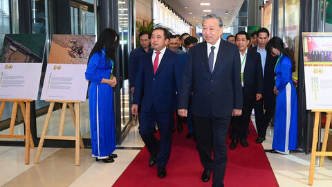 Tổng Bí thư dự Lễ kỷ niệm 80 năm ngành Nông nghiệp và Môi trường