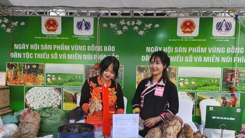Lai Châu: Khai mạc Ngày hội sản phẩm vùng đồng bào dân tộc thiểu số