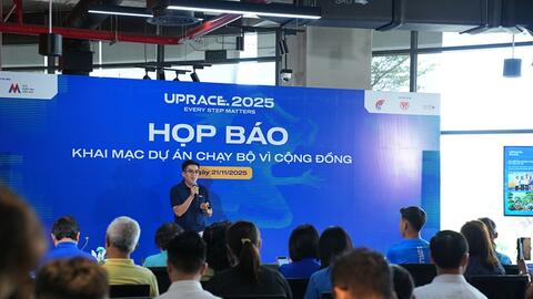 Khởi động giải chạy bộ trực tuyến gây quỹ vì cộng đồng UpRace 2025