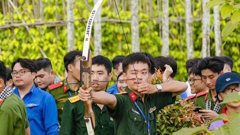 TP Hồ Chí Minh: Sôi nổi, ý nghĩa Hội trại truyền thống Tiếng mõ Nam Lân