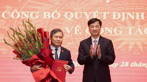 Ông Vũ Đại Thắng được phân công làm Phó Bí thư Thành ủy Hà Nội