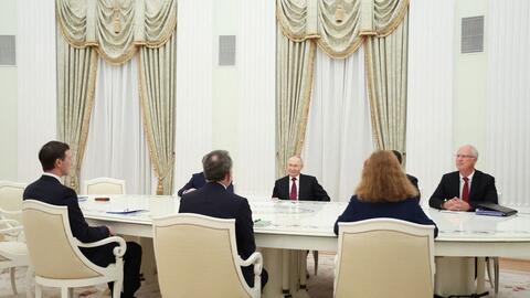 Tổng thống Putin tiếp đặc phái viên Mỹ và con rể của Tổng thống Trump