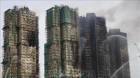 Vụ cháy chung cư ở Hong Kong (Trung Quốc): Tăng gấp đôi trợ cấp cho nạn nhân