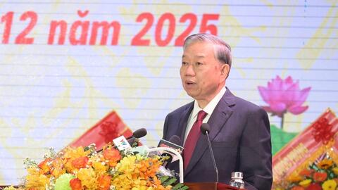 Tổng Bí thư Tô Lâm: LLVT Quân khu 9 hoàn thành tốt chức năng, nhiệm vụ trên địa bàn trọng yếu phía Tây Nam của Tổ quốc