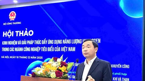 Thúc đẩy ứng dụng hydrogen trong công nghiệp Việt Nam