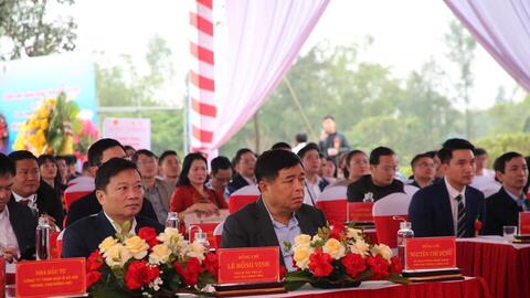 Phó Thủ tướng Nguyễn Chí Dũng dự khởi công dự án tại tỉnh Quảng Trị