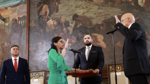 Venezuela chính thức có nữ lãnh đạo đầu tiên