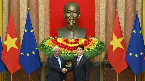 Chủ tịch Hội đồng châu Âu rời Hà Nội, kết thúc chuyến thăm chính thức Việt Nam