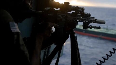 Mỹ bắt giữ tàu chở dầu ở Ấn Độ Dương