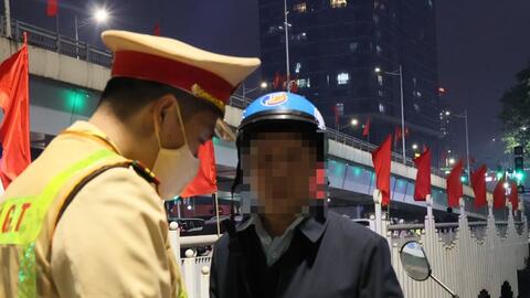 Hà Nội: Xử lý 162 trường hợp lái xe mô tô sau khi dùng rượu, bia