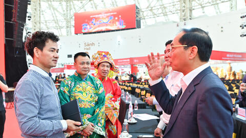 Dàn sao Táo Quân đổ bộ tổng duyệt Lễ bế mạc Hội chợ Mùa Xuân 2026