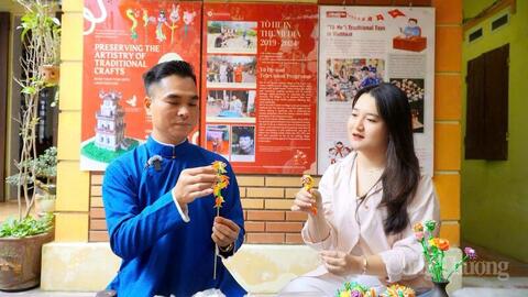 Tò he và câu chuyện giữ nghề truyền thống giữa mùa xuân mới