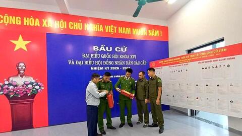 Công an Hà Nội: Tổng rà soát an toàn PCCC tại 4.097 điểm bầu cử