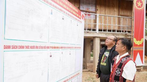 Đà Nẵng: Cử tri Cơ Tu gửi gắm niềm tin vào ngày bầu cử