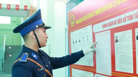 Cơ quan Bộ tư lệnh Cảnh sát biển Việt Nam tích cực triển khai công tác chuẩn bị bầu cử