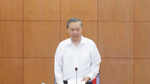 Tổng Bí thư Tô Lâm làm việc với Bộ Công Thương