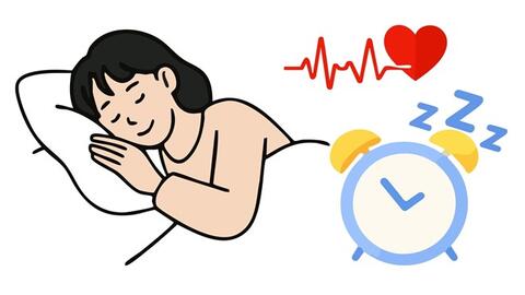 Ngủ không đều độ làm tăng nguy cơ bệnh tim