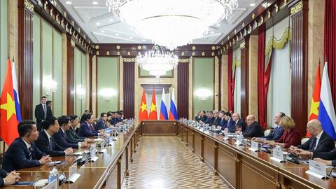 Thủ tướng Phạm Minh Chính hội đàm với Thủ tướng Liên bang Nga Mikhail Mishustin