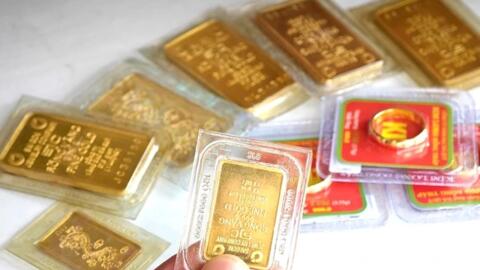 Giá vàng hôm nay (chiều 8-4): Bật tăng mạnh