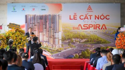 TP Hồ Chí Minh có thêm một dự án nhà ở sắp hoàn thiện, quy mô hơn 1.200 căn hộ