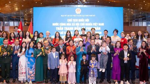 Chủ tịch Quốc hội gặp mặt cộng đồng người Việt Nam tại Thổ Nhĩ Kỳ