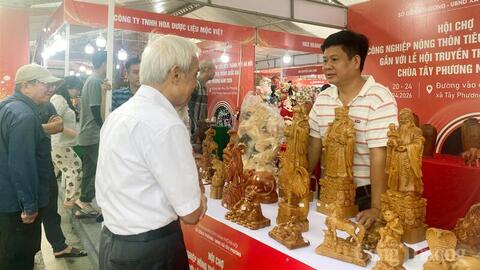 Hà Nội: Xúc tiến thương mại, nâng tầm sản phẩm công nghiệp nông thôn