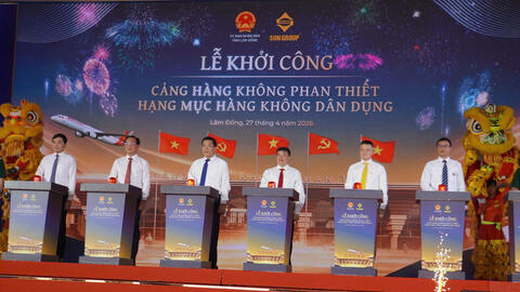 Khởi công Cảng hàng không Phan Thiết, tổng vốn đầu tư hơn 3.900 tỷ đồng