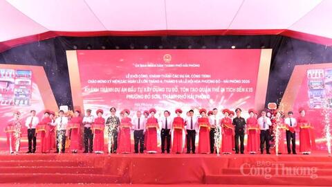 TP. Hải Phòng khởi công, khánh thành 14 dự án, công trình trọng điểm