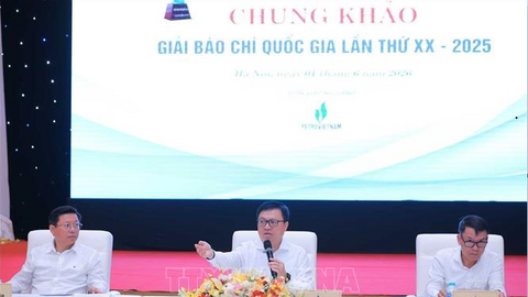 177 tác phẩm tác phẩm vào vòng chung khảo Giải Báo chí Quốc gia 2026