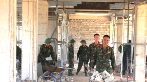Khẩn trương dựng trường nơi biên cương