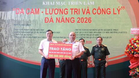 Triển lãm “Da cam - Lương tri và Công lý”- Đà Nẵng 2026
