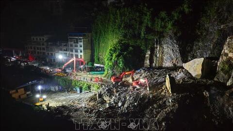 Trung Quốc: Sạt lở đất tại Trùng Khánh làm 11 người thiệt mạng, 50 người mất tích