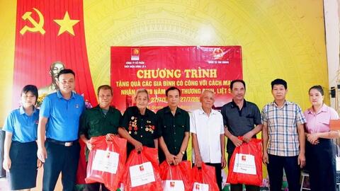 Cụm Thủy điện Nho Quế, Sông Lô (tỉnh Tuyên Quang) tổ chức nhiều hoạt động tri ân dịp 27-7