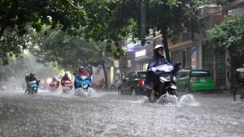 Thời tiết hôm nay (29-7): Bắc Bộ mưa to diện rộng, đề phòng dông lốc