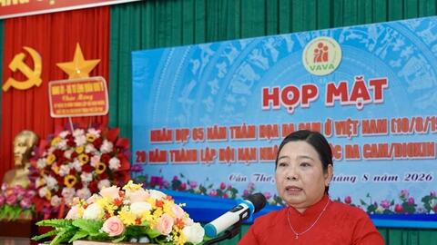 Cần Thơ: Lan tỏa nghĩa tình với nạn nhân chất độc da cam