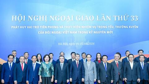 Thủ tướng Lê Minh Hưng dự Phiên toàn thể Hội nghị Ngoại giao lần thứ 33