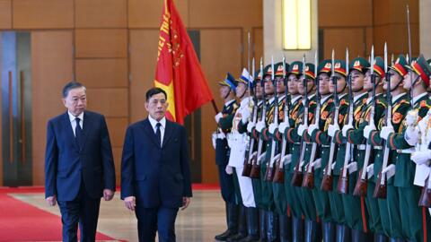 Tổng Bí thư, Chủ tịch nước Tô Lâm chủ trì lễ đón Nhà vua Thái Lan thăm cấp nhà nước tới Việt Nam