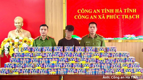 Khởi tố thanh niên vận chuyển hơn 1 tạ pháo nổ từ Quảng Trị ra Hà Tĩnh