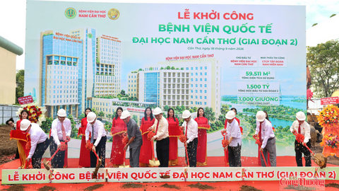 Cần Thơ khởi công 2 công trình an sinh xã hội hơn 2.000 tỷ đồng