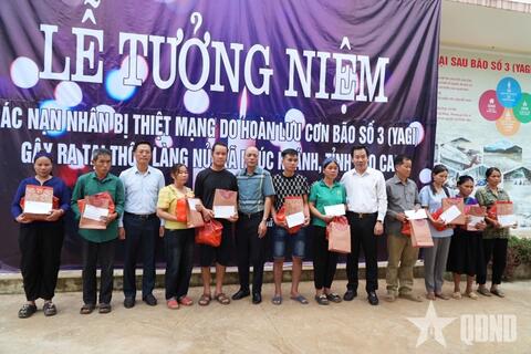 Lễ tưởng niệm 1 năm các nạn nhân thiệt mạng trong trận lũ quét tại Làng Nủ